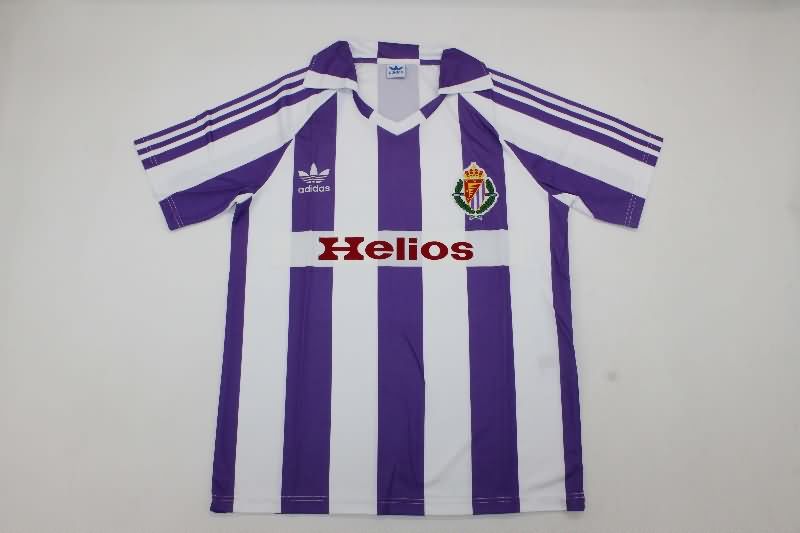 AAA(Thailand) Valladolid 1983/84 Home Retro Soccer Jersey AAA(Thailand) Valladolid 1983/84 Home Retro Soccer Jersey