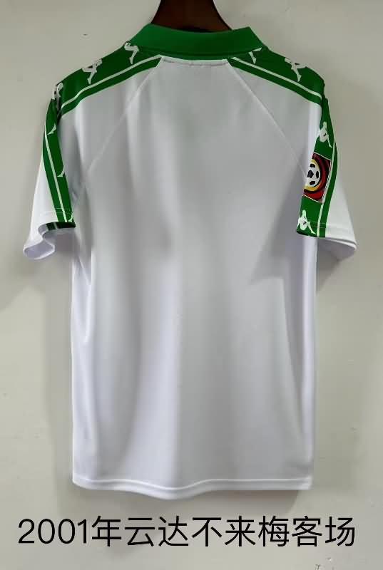 AAA(Thailand) Werder Bremen 2001/02 Away Retro Soccer Jersey