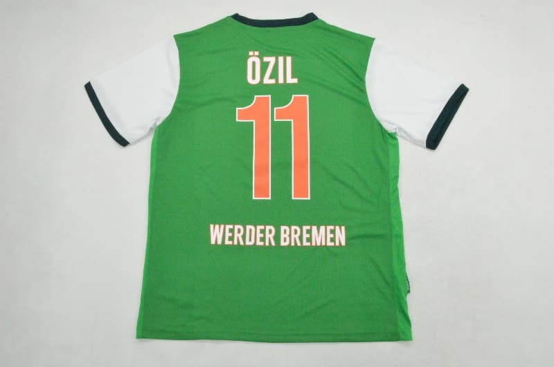 AAA(Thailand) Werder Bremen 2009/10 Home Retro Soccer Jersey