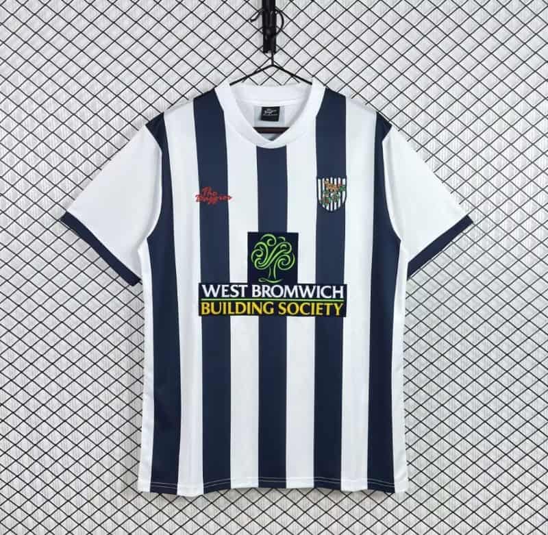 AAA(Thailand) West Bromwich 2002/03 Home Retro Soccer Jersey