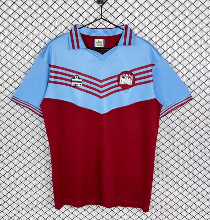AAA(Thailand) West Ham 1976/80 Home Retro Soccer Jersey AAA(Thailand) West Ham 1976/80 Home Retro Soccer Jersey