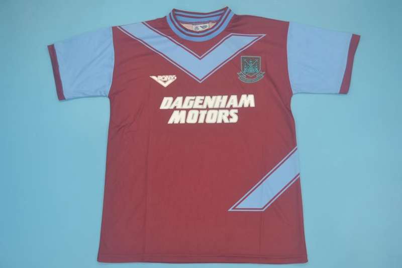 AAA(Thailand) West Ham 1993/95 Home Retro Soccer Jersey