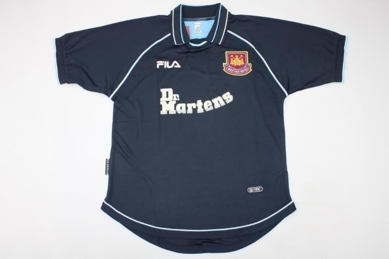 AAA(Thailand) West Ham 1999/01 Third Retro Soccer Jersey