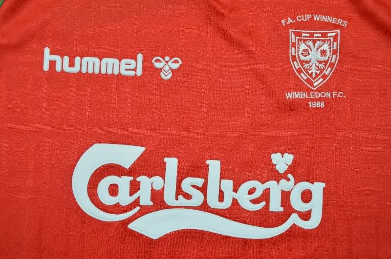AAA(Thailand) Wimbledon 1988/89 Away Retro Soccer Jersey