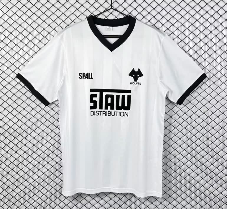 AAA(Thailand) Wolves 1986/88 Away Retro Soccer Jersey AAA(Thailand) Wolves 1986/88 Away Retro Soccer Jersey