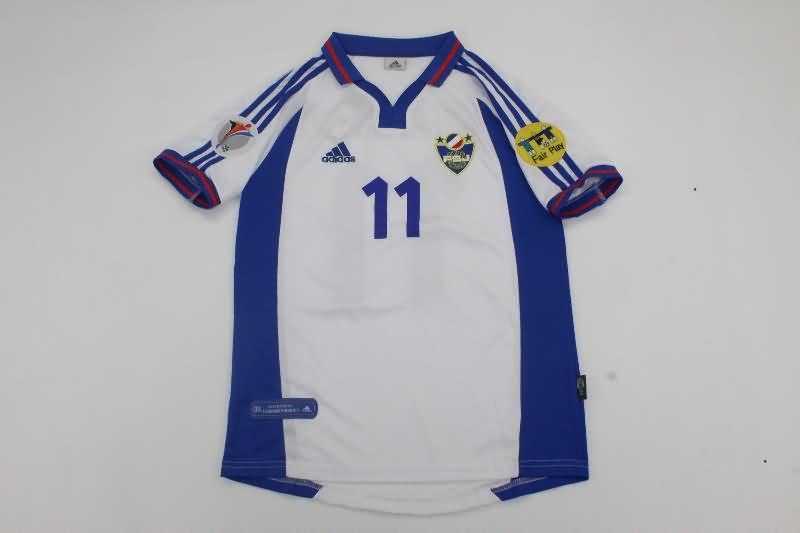 AAA(Thailand) Yugoslavia 2000 Away Retro Soccer Jersey