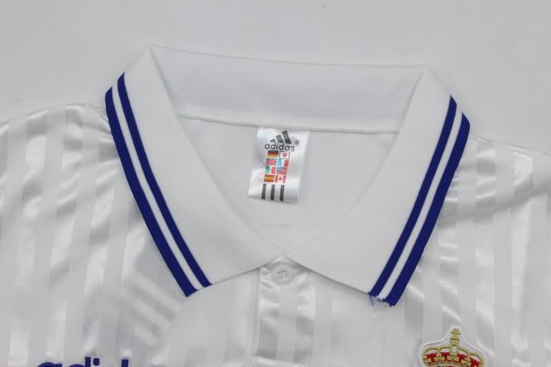 AAA(Thailand) Zaragoza 1995/96 Home Retro Soccer Jersey