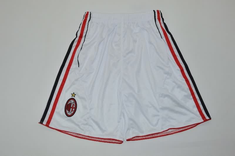 AC Milan 2006/07 Kids Away UCL Final Soccer Jersey And Shorts