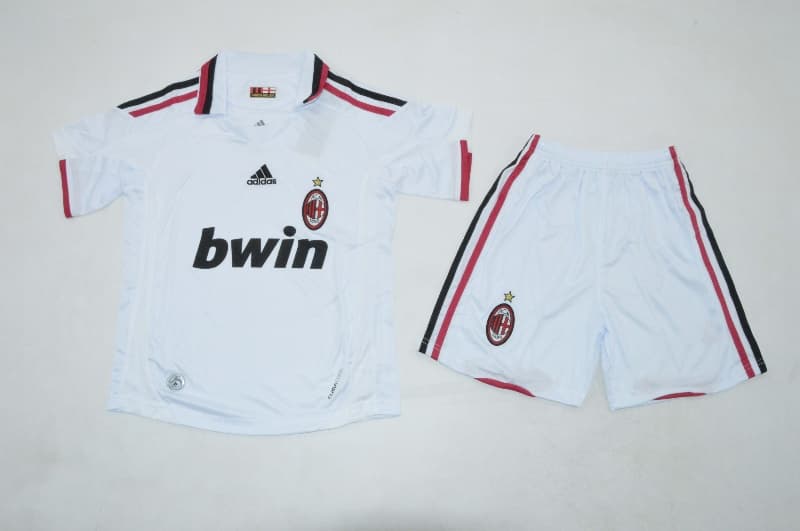 AC Milan 2009/10 Kids Away Soccer Jersey And Shorts AC Milan 2009/10 Kids Away Soccer Jersey And Shorts