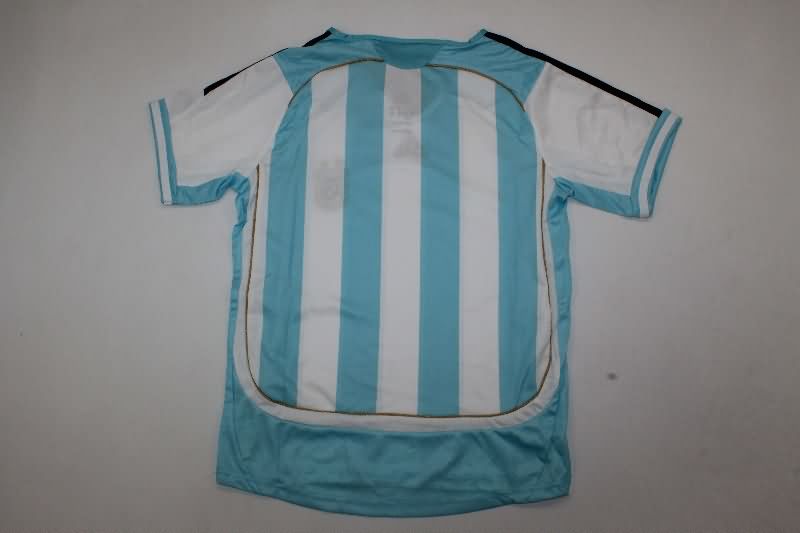 Argentina 2006 Kids Home Soccer Jersey And Shorts