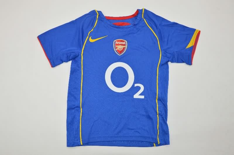 Arsenal 2004/05 Kids Away Soccer Jersey And Shorts