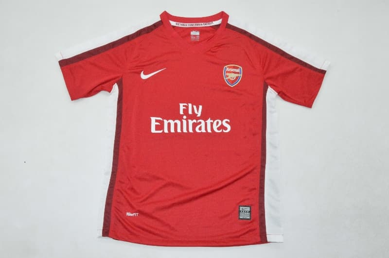 Arsenal 2008/10 Kids Home Soccer Jersey And Shorts