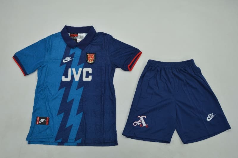 Arsenal 1995/96 Kids Away Soccer Jersey And Shorts Arsenal 1995/96 Kids Away Soccer Jersey And Shorts