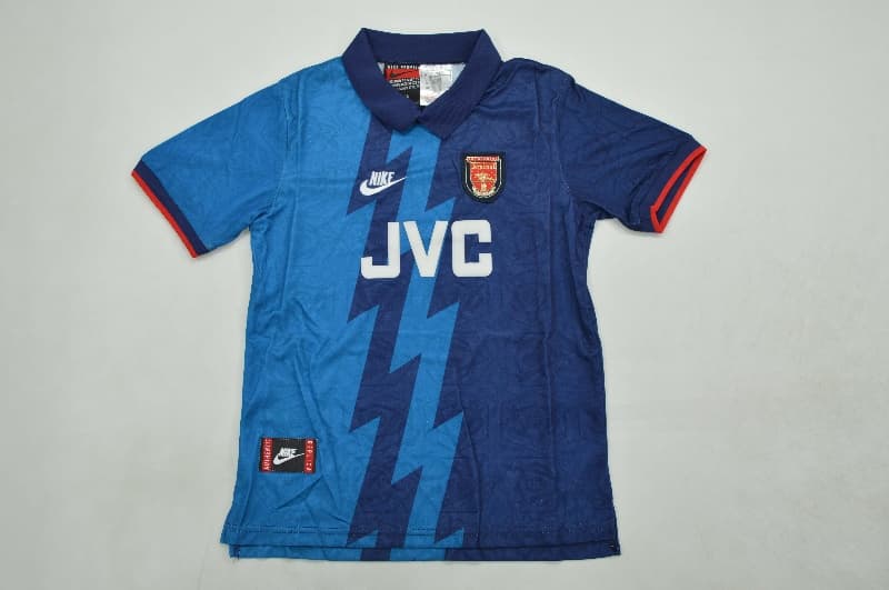 Arsenal 1995/96 Kids Away Soccer Jersey And Shorts