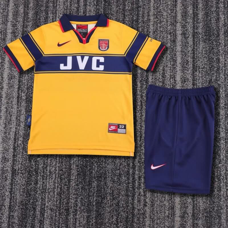 Arsenal 1997/98 Kids Away Soccer Jersey And Shorts Arsenal 1997/98 Kids Away Soccer Jersey And Shorts