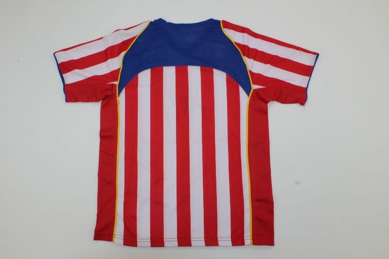 Atletico Madrid 2004/05 Kids Home Soccer Jersey And Shorts