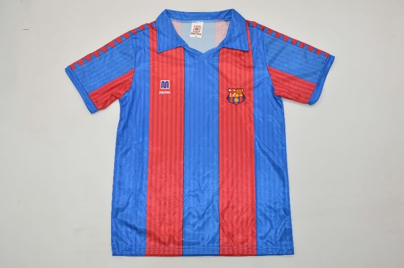 Barcelona 1991/92 Kids Home Soccer Jersey And Shorts
