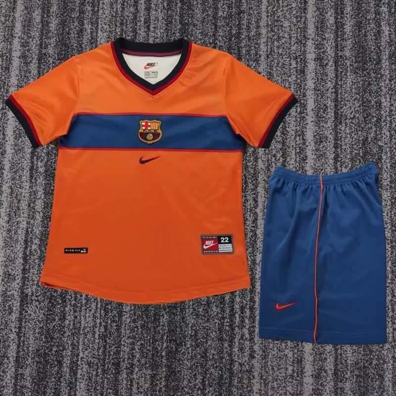 Barcelona 1998/00 Kids Third Soccer Jersey And Shorts Barcelona 1998/00 Kids Third Soccer Jersey And Shorts