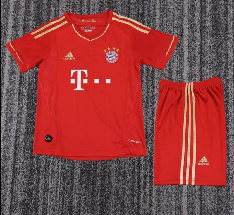 Bayern Munich 2012/13 Kids Home Soccer Jersey And Shorts Bayern Munich 2012/13 Kids Home Soccer Jersey And Shorts