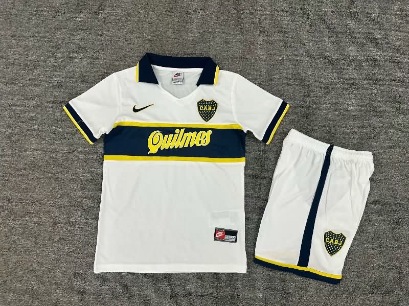 Boca Juniors 1996/97 Kids Away Soccer Jersey And Shorts Boca Juniors 1996/97 Kids Away Soccer Jersey And Shorts