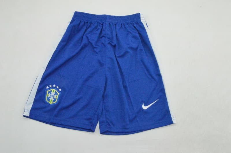 Brazil 2014 Kids Home Soccer Jersey And Shorts