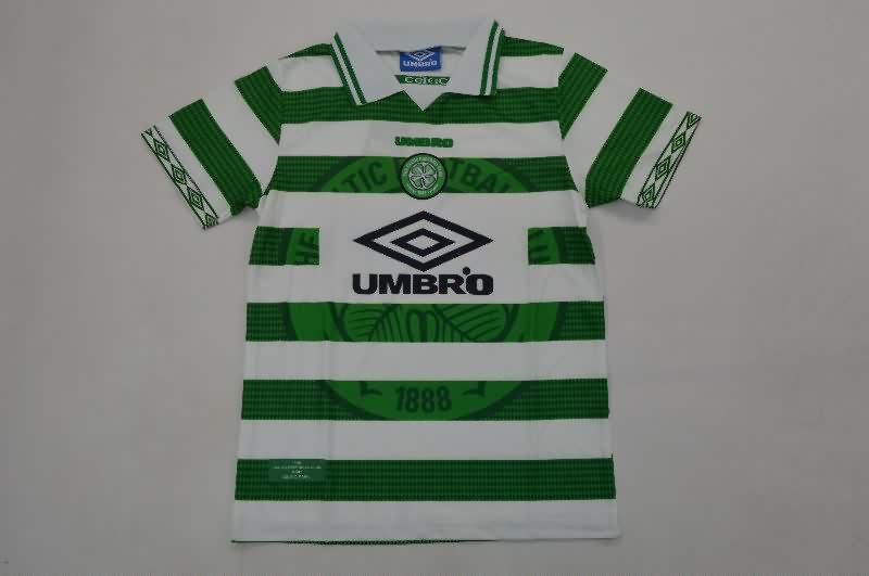 Celtic 1997/99 Kids Home Soccer Jersey And Shorts