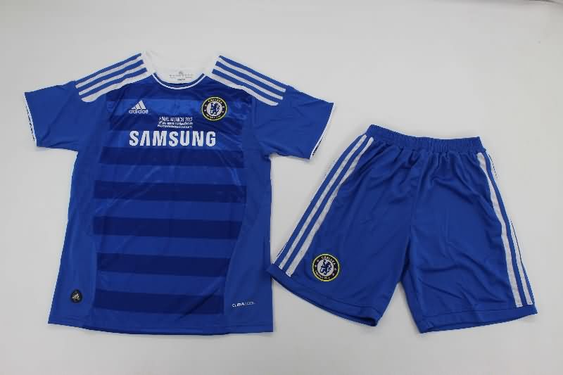 Chelsea 2011/12 Kids Home Final Soccer Jersey And Shorts Chelsea 2011/12 Kids Home Final Soccer Jersey And Shorts