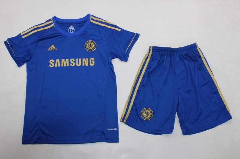 Chelsea 2012/13 Kids Home Soccer Jersey And Shorts Chelsea 2012/13 Kids Home Soccer Jersey And Shorts