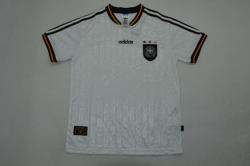 Germany 1996 Kids Home Soccer Jersey And Shorts