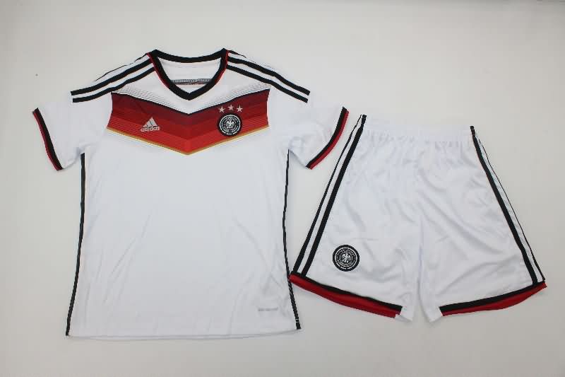 Germany 2014 Kids Home Soccer Jersey And Shorts Germany 2014 Kids Home Soccer Jersey And Shorts