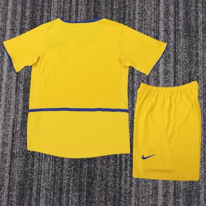 Inter Milan 2002/03 Kids Third Soccer Jersey And Shorts