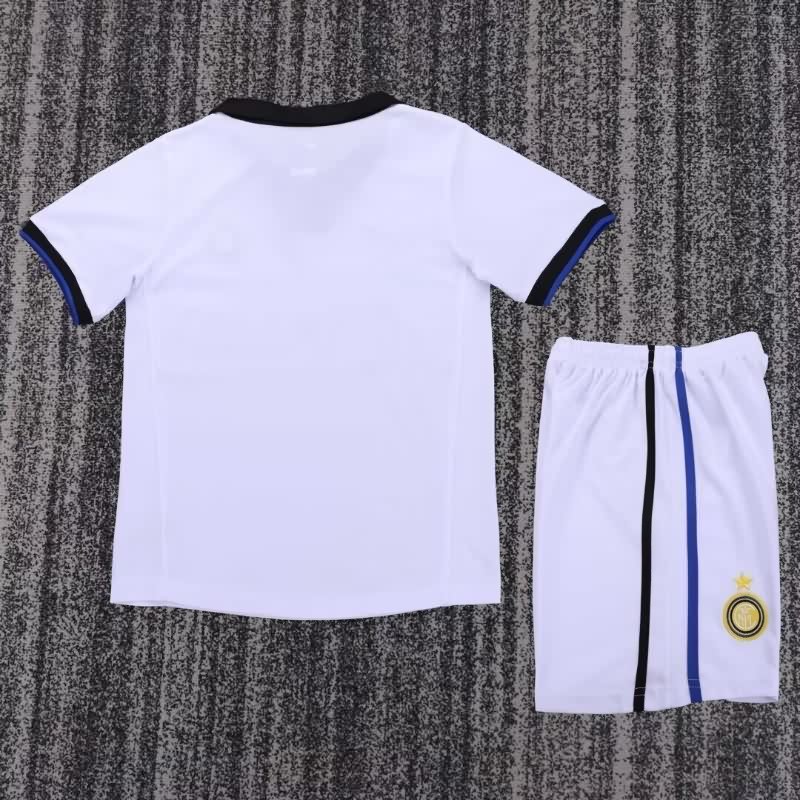 Inter Milan 1998/99 Kids Away Soccer Jersey And Shorts