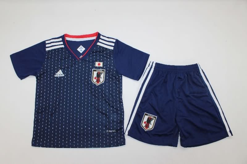Japan 2018 Kids Home Soccer Jersey And Shorts Japan 2018 Kids Home Soccer Jersey And Shorts