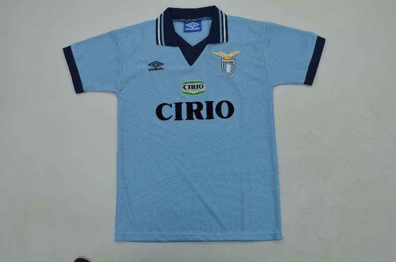 Lazio 1996/97 Kids Home Soccer Jersey And Shorts