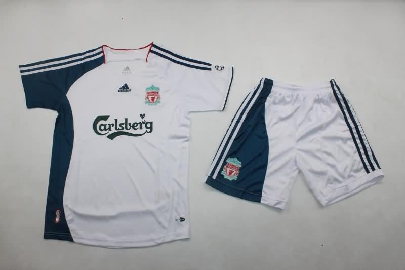 Liverpool 2006/07 Kids Away Soccer Jersey And Shorts Liverpool 2006/07 Kids Away Soccer Jersey And Shorts