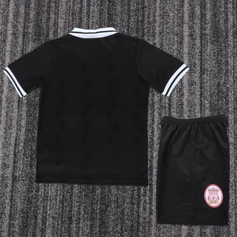 Liverpool 1996/97 Kids Third Soccer Jersey And Shorts