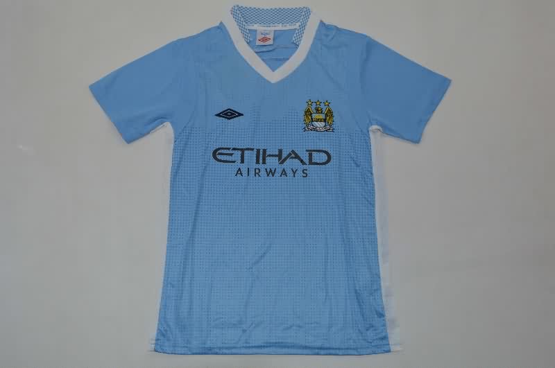 Manchester City 2011/12 Kids Home Soccer Jersey And Shorts