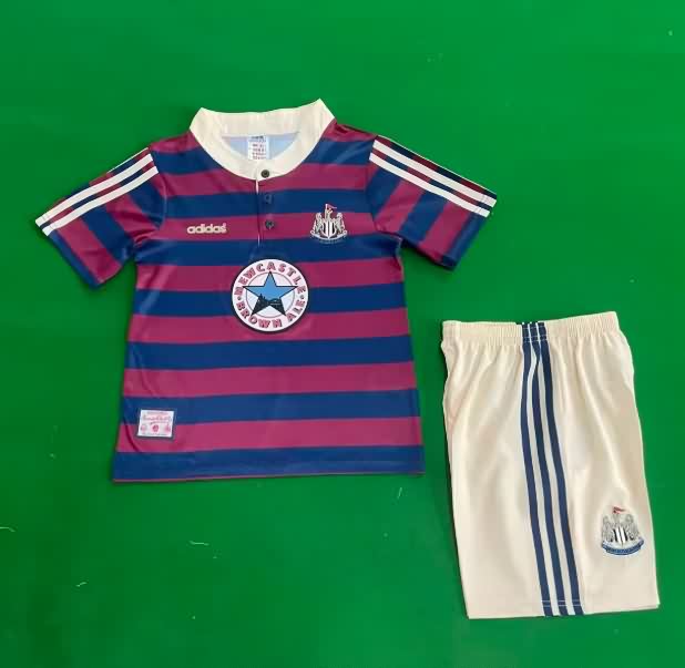 Newcastle United 1996/97 Kids Away Soccer Jersey And Shorts Newcastle United 1996/97 Kids Away Soccer Jersey And Shorts