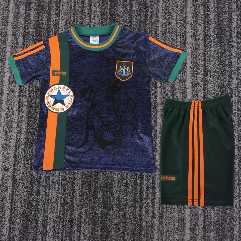 Newcastle United 1997/98 Kids Away Soccer Jersey And Shorts Newcastle United 1997/98 Kids Away Soccer Jersey And Shorts