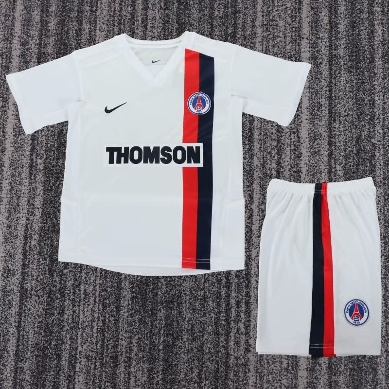 Paris St Germain 2002/03 Kids Away Soccer Jersey And Shorts Paris St Germain 2002/03 Kids Away Soccer Jersey And Shorts