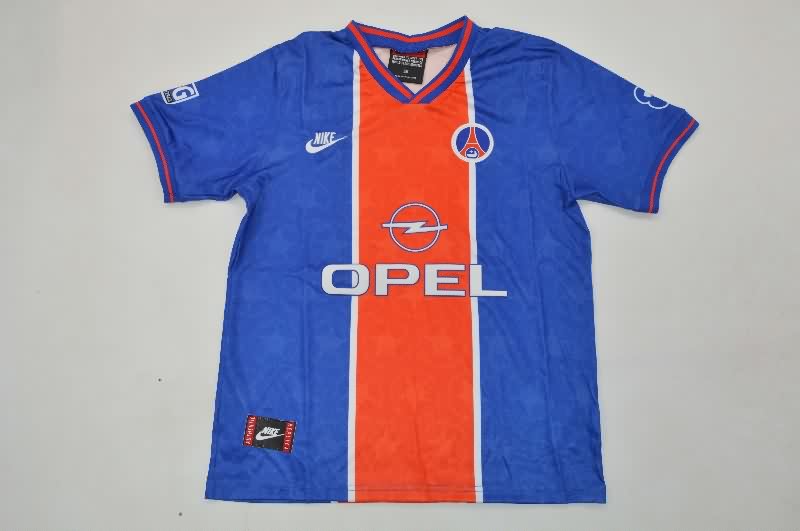 Paris St Germain 1995/96 Kids Home Soccer Jersey And Shorts