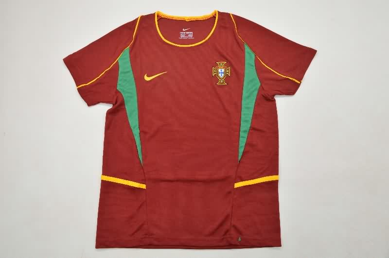 Portugal 2002 Kids Home Soccer Jersey And Shorts