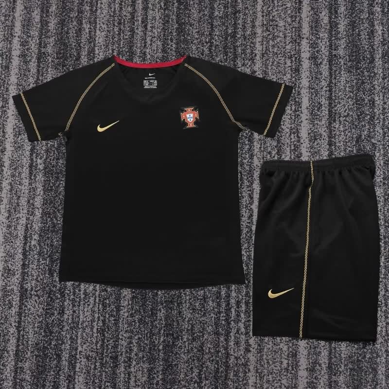 Portugal 2006 Kids Away Soccer Jersey And Shorts Portugal 2006 Kids Away Soccer Jersey And Shorts