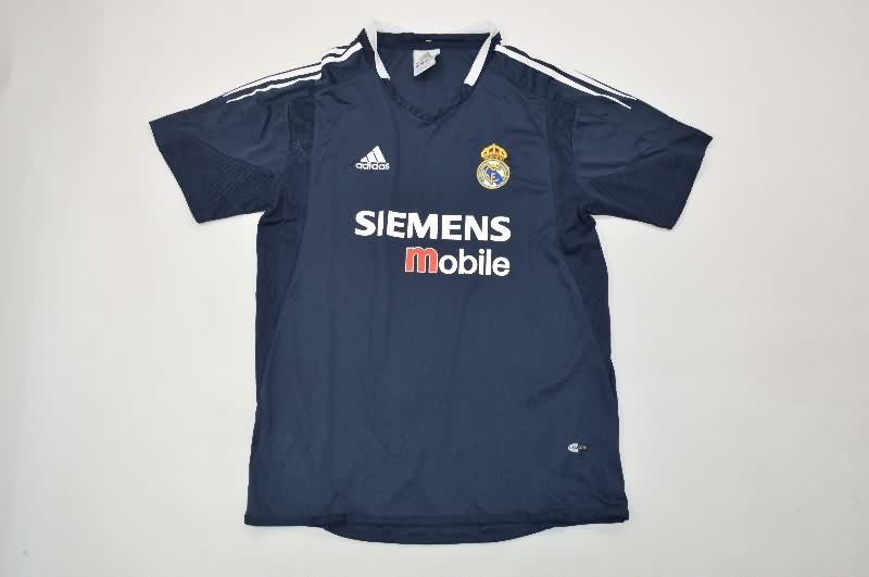 Real Madrid 2004/05 Kids Away Soccer Jersey And Shorts