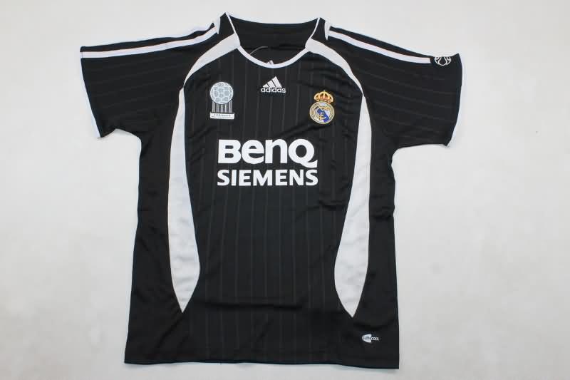 Real Madrid 2006/07 Kids Away Soccer Jersey And Shorts