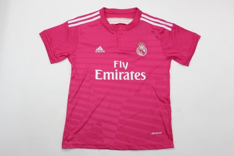 Real Madrid 2014/15 Kids Away Soccer Jersey And Shorts