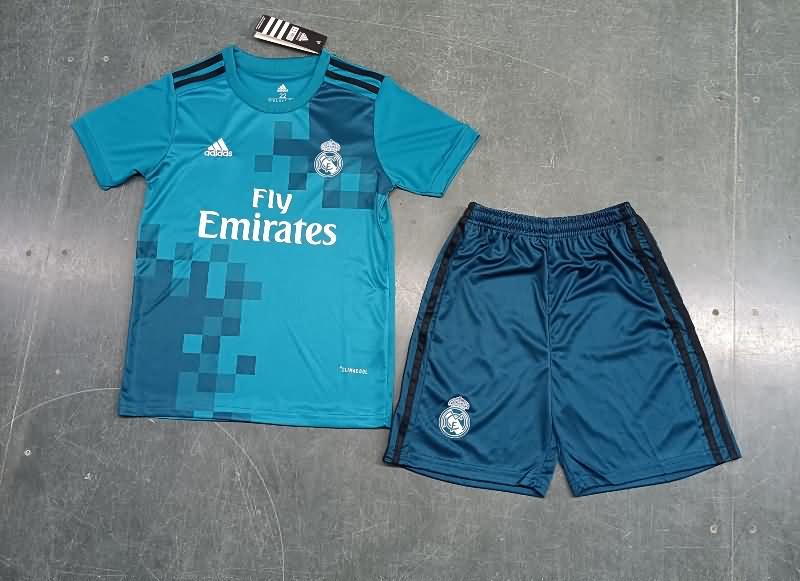 Real Madrid 2017/18 Kids Third Soccer Jersey And Shorts Real Madrid 2017/18 Kids Third Soccer Jersey And Shorts