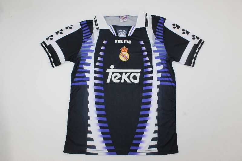 Real Madrid 1997/98 Kids Third Soccer Jersey And Shorts