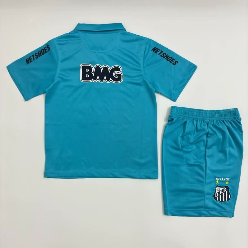 Santos 2012/13 Kids Away Soccer Jersey And Shorts