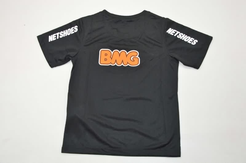 Santos 2012/13 Kids Black Soccer Jersey And Shorts